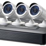 Pack Vigilância (4x Camaras 2Mpx IP66 Wi - Fi + 1x Gravador DVR 4 Canais) - LEVEL ONE