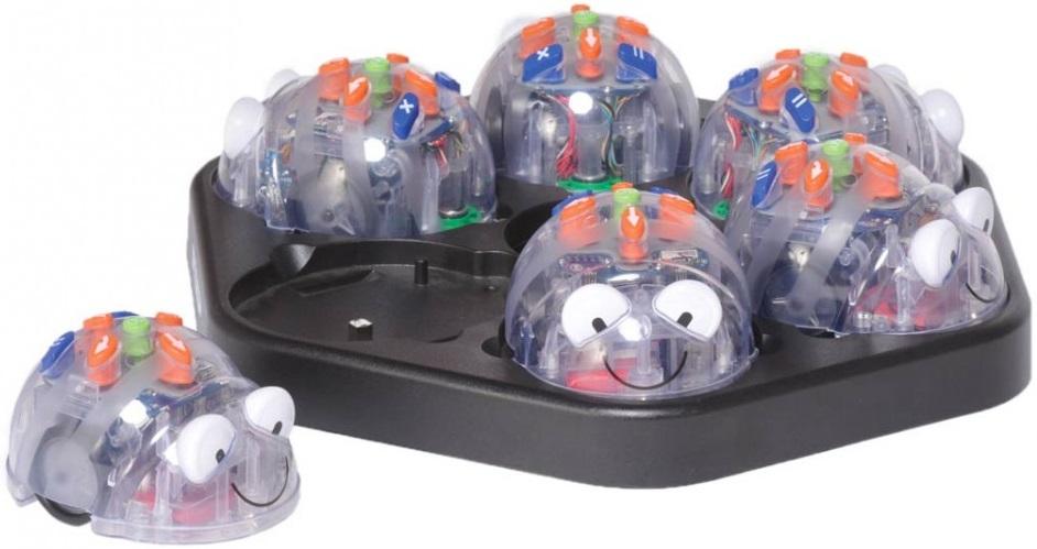 Pack de 6x Robot BLUE - BOT c/ Estação de Carregamento - TTS