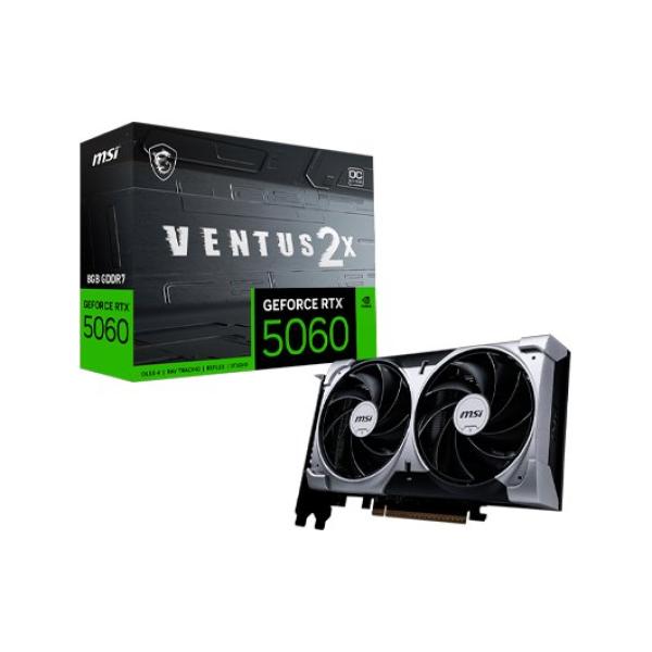 Placa Gráfica MSI RTX 5060 8GB Ventus 2x OC GDDR7
