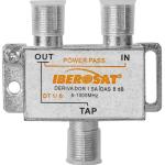 Derivador 2 Vias 5 - 1000MHz 8dB - IBEROSAT