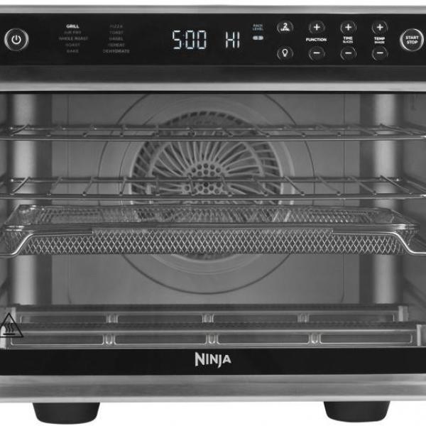 Mini Forno Multifunções Foodi 10 - EM - 1 DT200EU 29L 2400W (Preto/Prateado) - NINJA