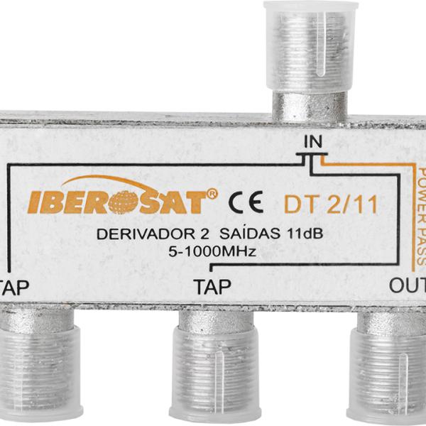 Derivador 3 Vias 5 - 1000MHz 11dB - IBEROSAT