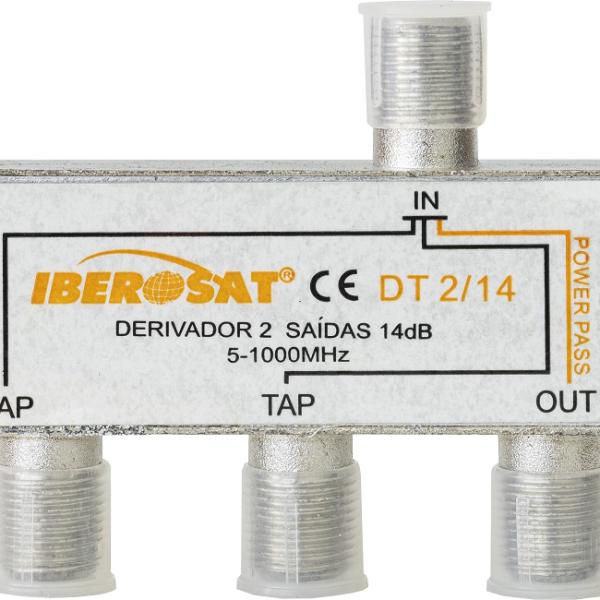 Derivador 3 Vias 5 - 1000MHz 14dB - IBEROSAT