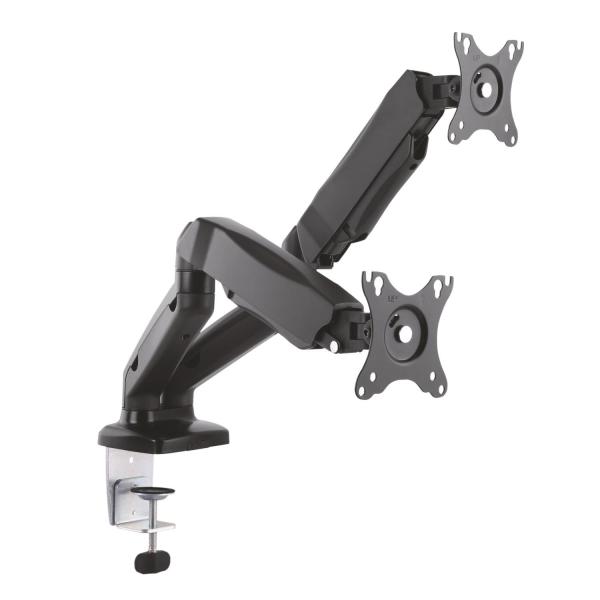 Suporte de Mesa p/ 2x Monitores 13 - 27 Preto - AISENS