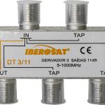 Derivador 4 Vias 5 - 1000MHz 11dB - IBEROSAT