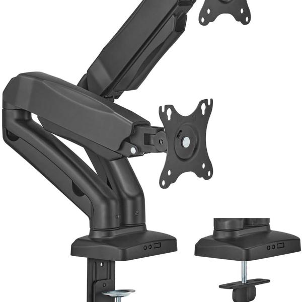 Suporte de Mesa p/ 2 Monitores 17 - 32 9Kg - AISENS