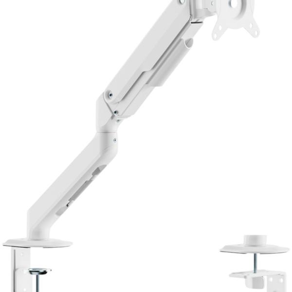 Suporte de Mesa Giratório e Inclinável ECO p/ Monitores 17 - 32 (Branco) - AISENS