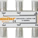 Derivador 5 Vias 5 - 1000MHz 11dB - IBEROSAT