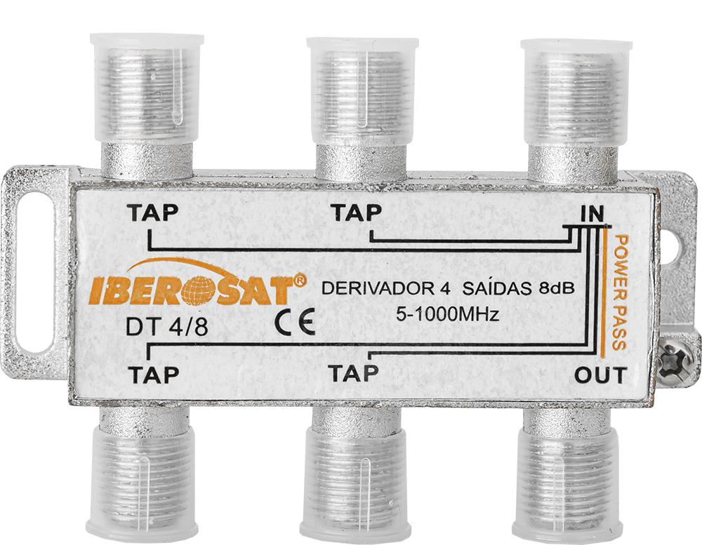 Derivador 5 Vias 5 - 1000MHz 8dB - IBEROSAT