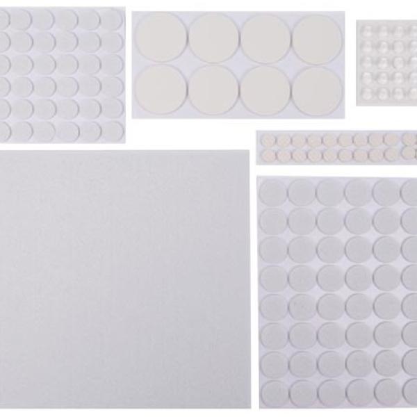 Emb. 135x Autocolantes Adesivos Protectores Feltro (Diversos) - PEREL