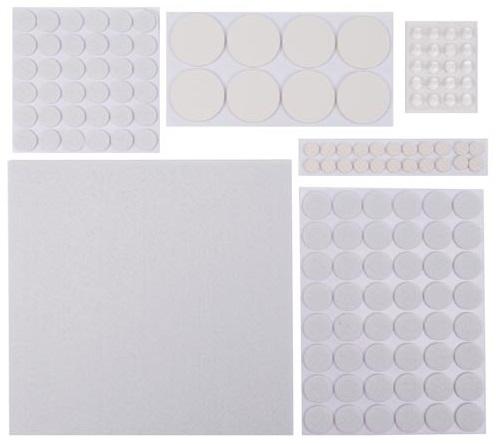 Emb. 135x Autocolantes Adesivos Protectores Feltro (Diversos) - PEREL