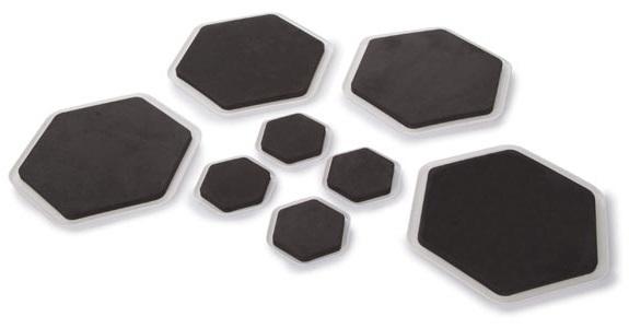 Pack 8x Almofadas p/ Deslocar Mobiliário - VELLEMAN
