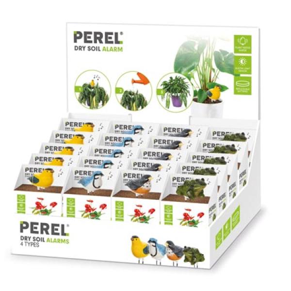 Expositor c/ 4 Modelos de Alarme na Detecção de Terra Seca (20 Unidades) - PEREL