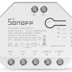 Interruptor Inteligente Wi - Fi de Relé Duplo c/ Medição de Energia - Sonoff DUAL R3