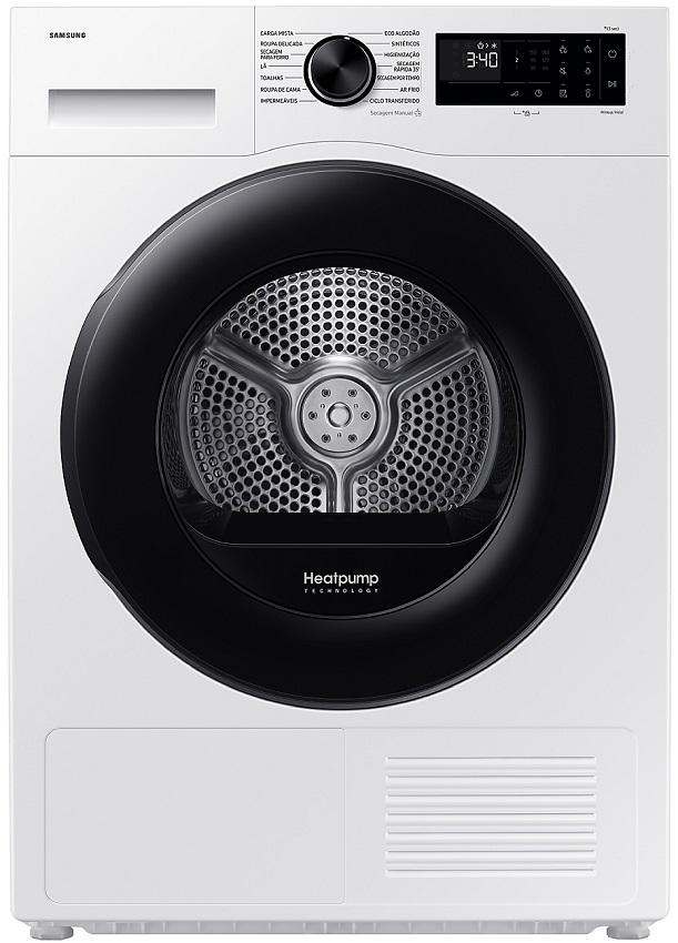 Máquina de Secar Roupa DV90DG52A0AEEP 9Kg Bomba de Calor (Branco) - SAMSUNG
