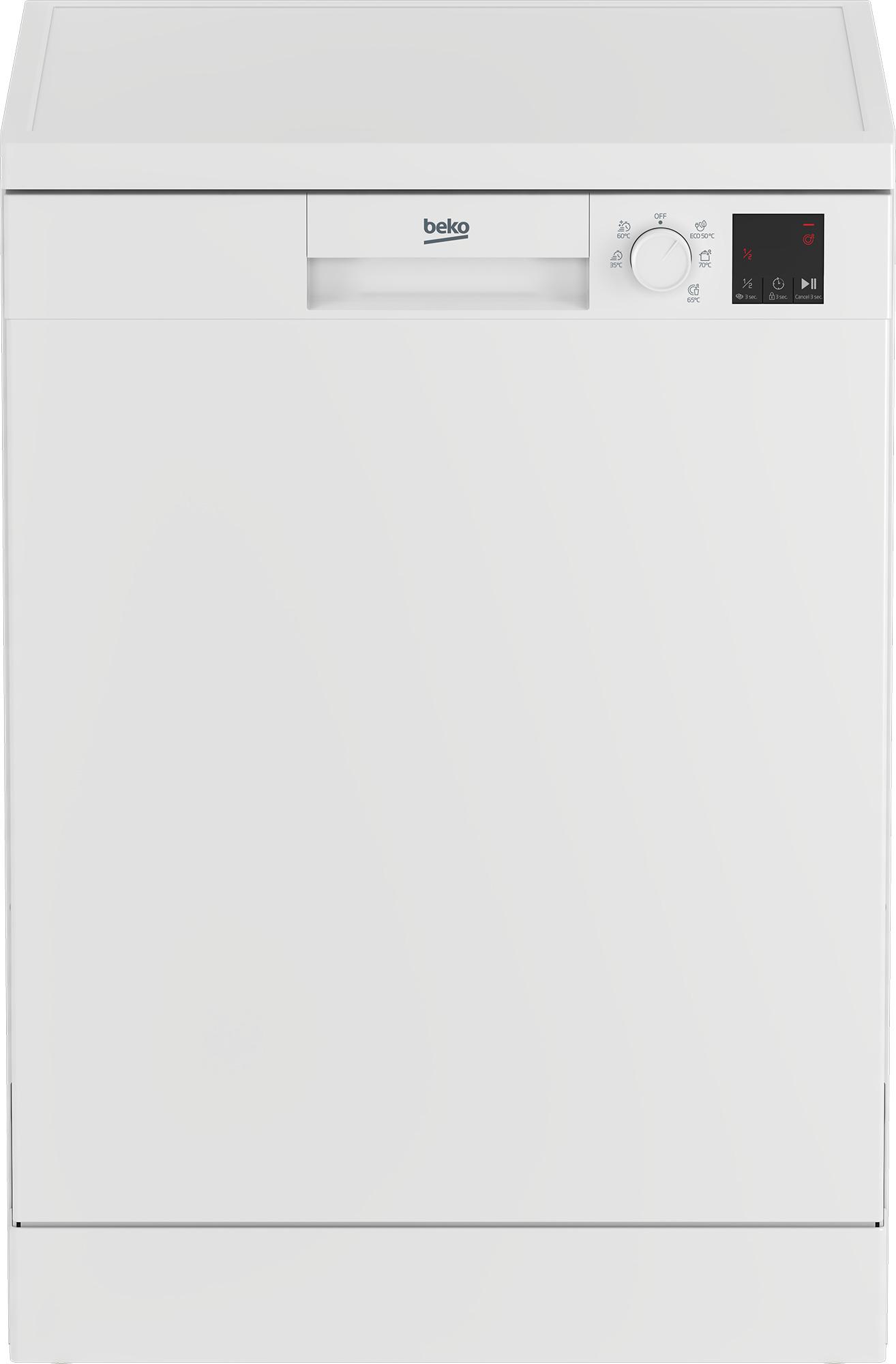 Máquina de Lavar Loiça DVN05320W 60cm (Branco) - BEKO