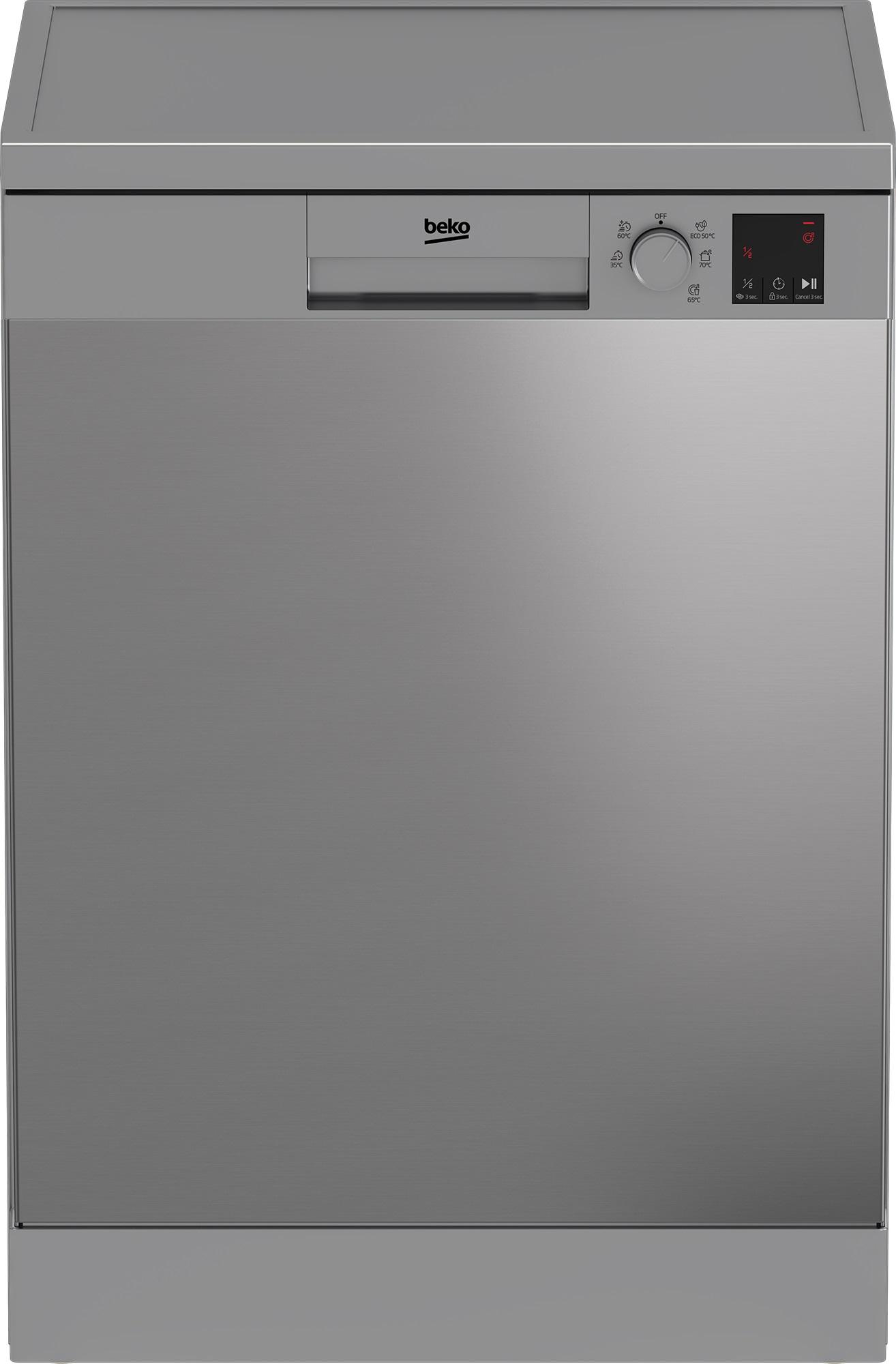 Máquina de Lavar Loiça DVN05320X 60cm (Inox) - BEKO