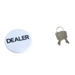 Mala de Poker Profissional com 500 Fichas Jogo de Poker com Mala de Alumínio 5 Dados 2 Baralhos de Cartas e 1 Ficha de Dealer 55,5x22x6,5cm Multicor