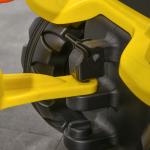 Trator a Pedais para Crianças acima de 3 Anos Trator com Reboque de Pedais para Crianças com Acessórios 133x42x51 cm Amarelo e Preto