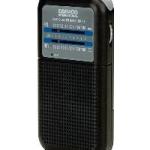 Rádio Portátil AM/FM c/ Alto Falante DW1008 (Preto) - DAEWOO