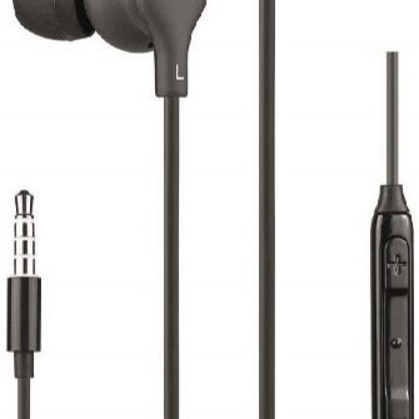 Auriculares c/ Fios Jack 3.5mm (Preto) - DAEWOO