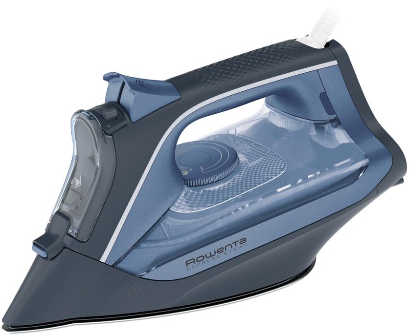 Ferro a Vapor Express Steam 2500W DW4308 (Azul/Branco) - ROWENTA