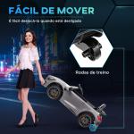Carro Elétrico para Crianças Carro Mercedes - Benz AMG GTR com Bateria 12V Faróis Buzina e Música 108x67x46 cm Prata