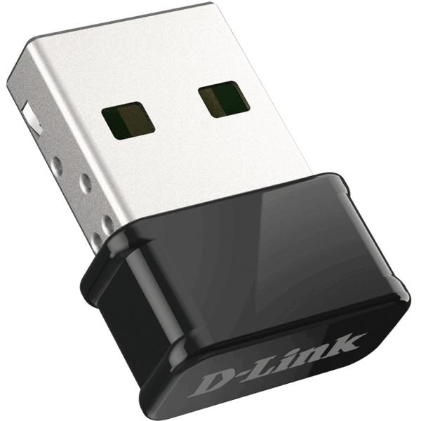 Adaptador de Rede USB AC1300 Nano MU - MIMO Wireless (Preto) - D - LINK
