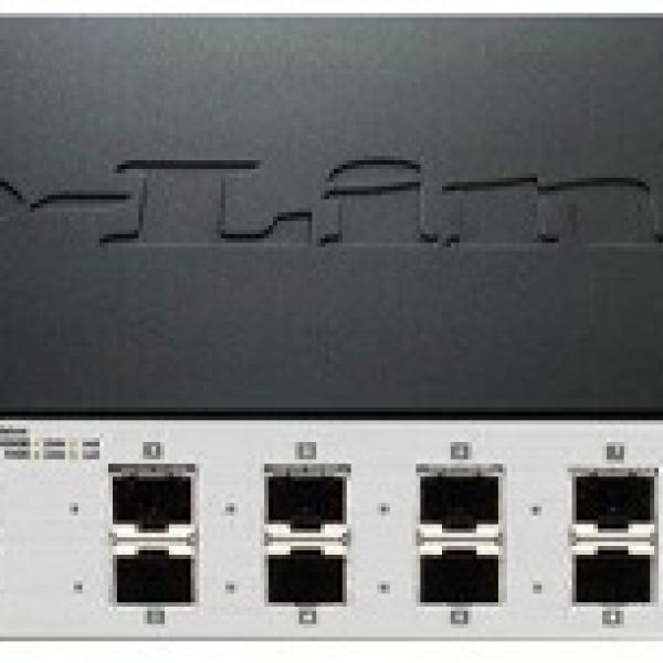 Switch de Rede 12 Portas Gerido L2 1U (Preto) - D - LINK
