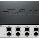 Switch de Rede 12 Portas Gerido L2 1U (Preto) - D - LINK