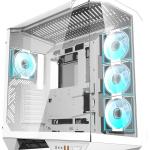 Caixa ATX DY470 + 4 Ventoinhas (Branco) - DARKFLASH