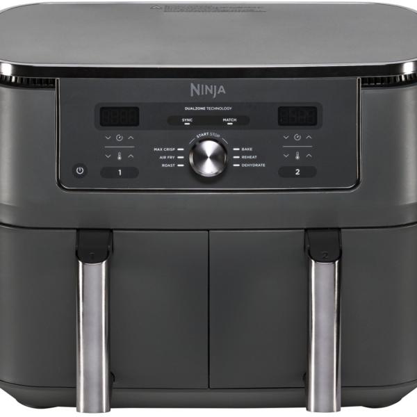 Fritadeira Air Fryer Duo DZ400EU 9,5L 2470W (Cinzento) - NINJA