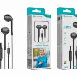 Auriculares Estéreo com Microfone Negro E-032 – Conexão 3.5mm, Áudio Hi-Fi