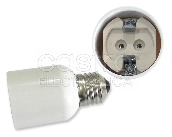 Suporte Adaptador Lampada E27 - G12