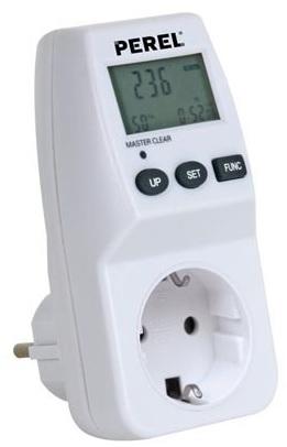 Medidor Digital de Custos de Energia (3600W) - PEREL