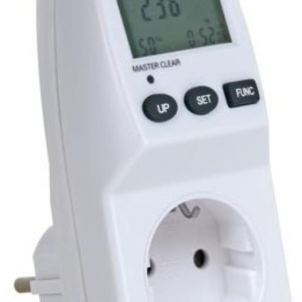 Medidor Digital de Custos de Energia (3600W) - PEREL
