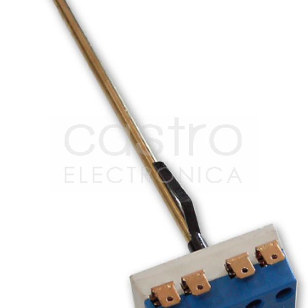 Termostato Cilindro Bipolar 4 Contactos 20A (6x270mm)