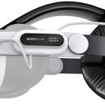 Fita de Cabeça E3 PRO + Bateria p/ Meta Quest 3 e Quest 3S - BOBOVR