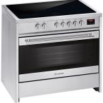 Fogão Elétrico 90 x 60 E 913 X c/ Zona de Indução (Inox) - MEIRELES