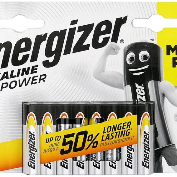 Blister 8x Pilhas Alcalinas Alkaline Power LR03/AAA 1.5V - ENERGIZER