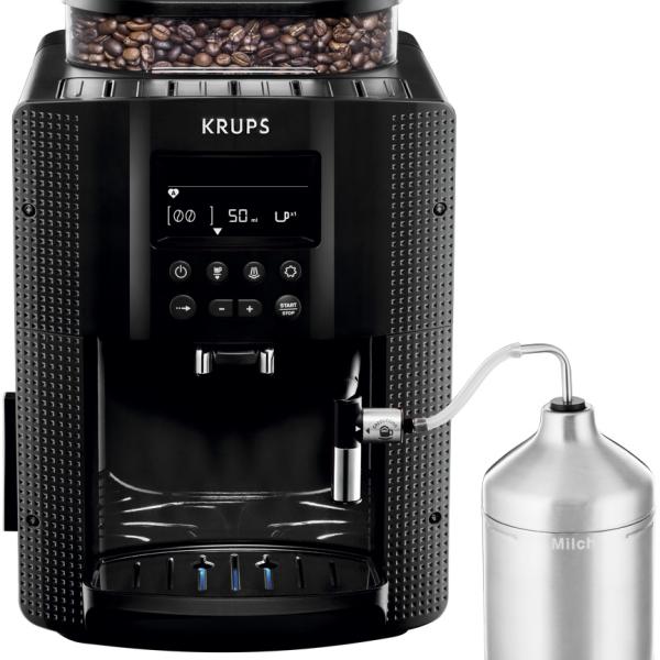 Máquina de Café Expresso Semiautomática Essential EA8160 1,7L 1450W (Preto) - KRUPS
