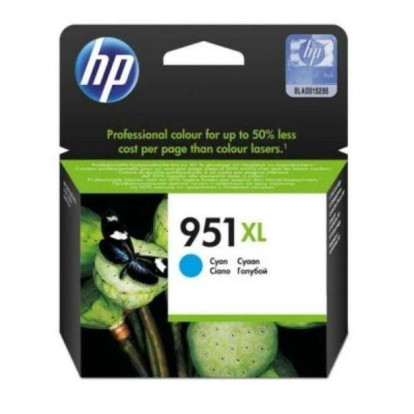 Tinteiro de Tinta Original HP 951XL Ciano Azul