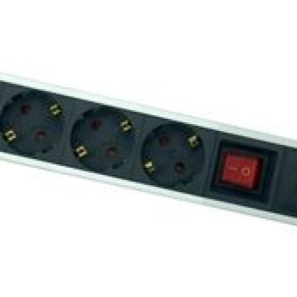 Extensão Quadrupla c/ Interruptor (1,5 mts) Preto - ELBAT