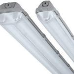 Armadura Estanque (IP65) p/ Lampada Tubular LED T8 60cm - ELBAT