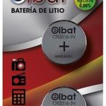 Blister 2x Pilhas Lithium 3V CR2016 - ELBAT