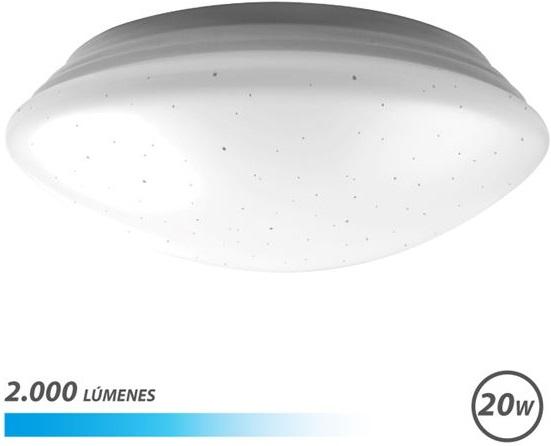 Candeeiro Plafon LED Redondo 20W 6000K 2000Lm (Ø28cm) - ELBAT