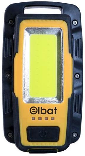 Lanterna LED Recarregável COB 8W 600LM c/ Gancho + Íman - ELBAT