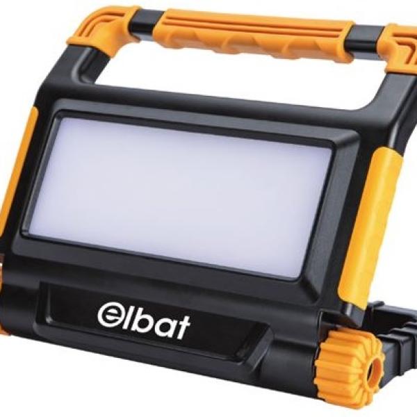 Projector LED Recarregável 15W Branco F. 6000K 1400Lm (IP54) - ELBAT