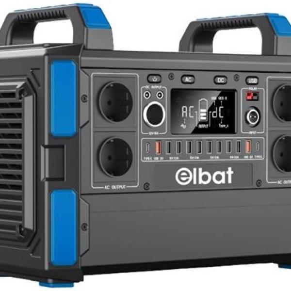 Bateria Portátil 1000W 327600mAh (Preto) - ELBAT