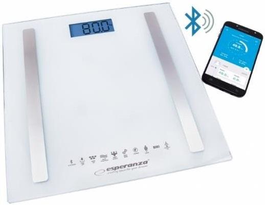 Balança de WC c/ Bluetooth (Branco) - ESPERANZA
